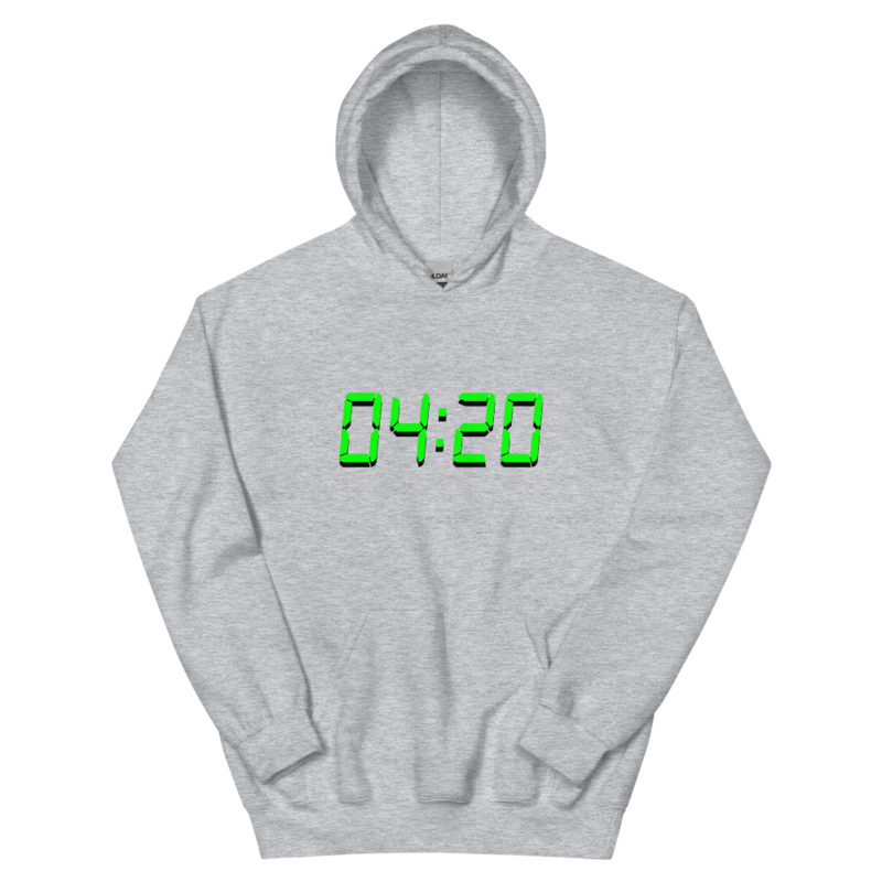 04:20 Digital – Unisex Hoodie — sport grey