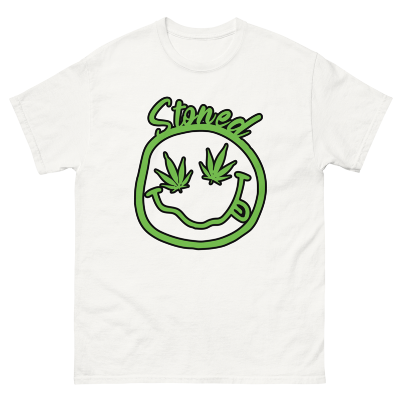Stoned – Unisex Classic Tee — white