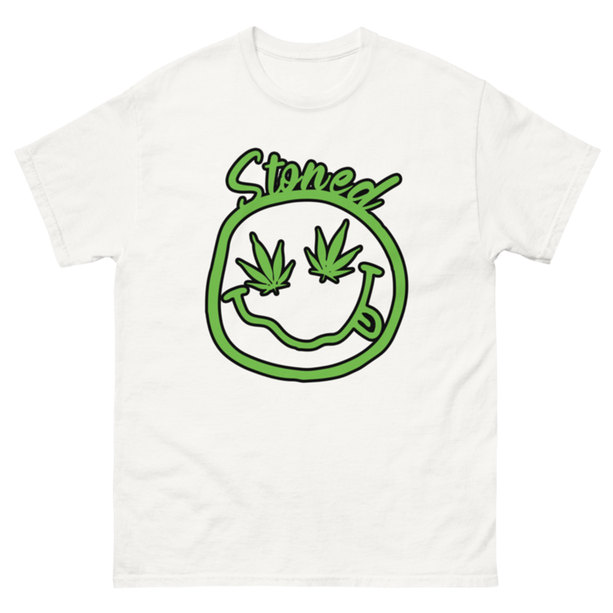 Stoned – Unisex Classic Tee — white