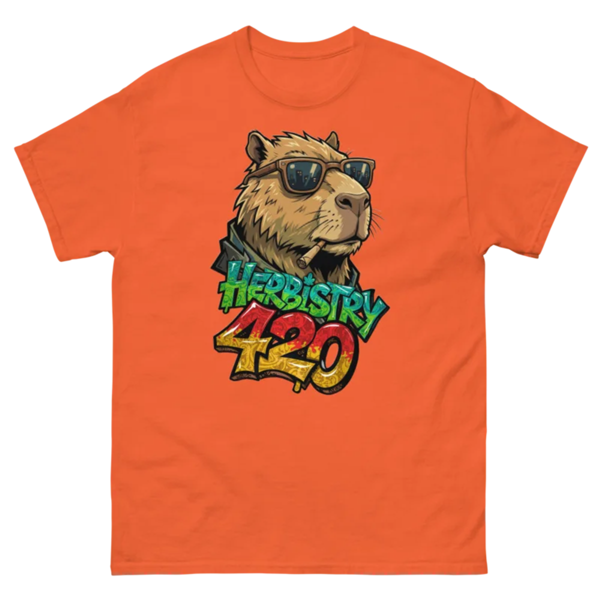 Cappy Life – Unisex classic tee — orange