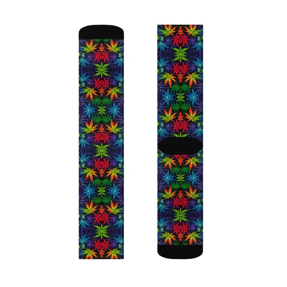 Colorful Leaves – Crew socks
