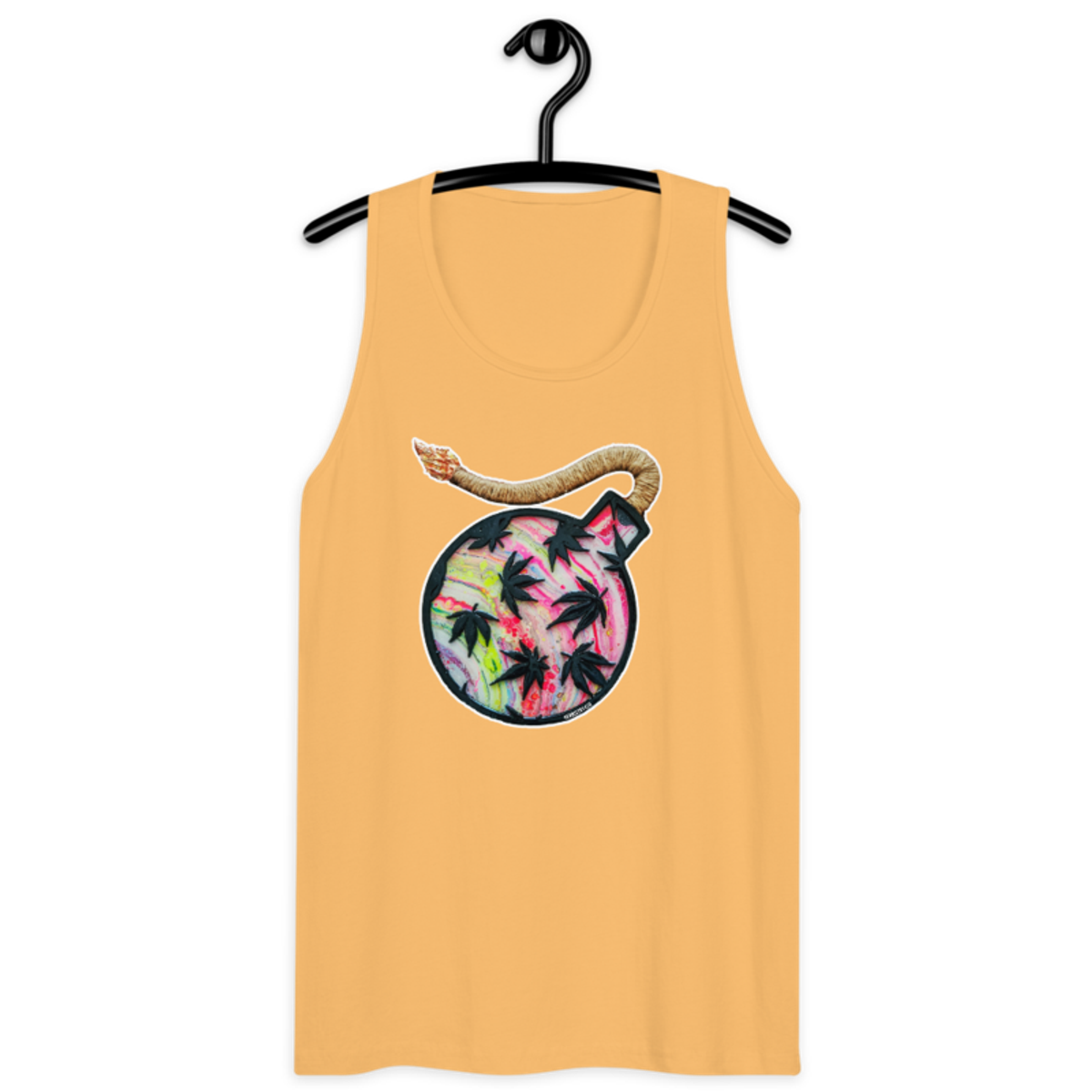 Da Bomb – Red– Men’s premium tank top — squash