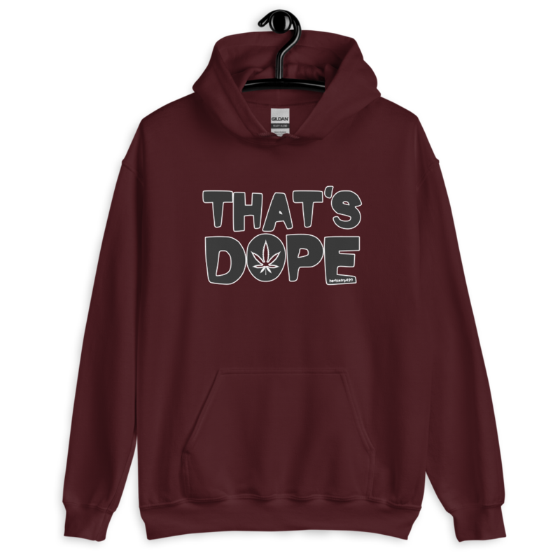 That's Dope – Unisex Hoodie — maroon