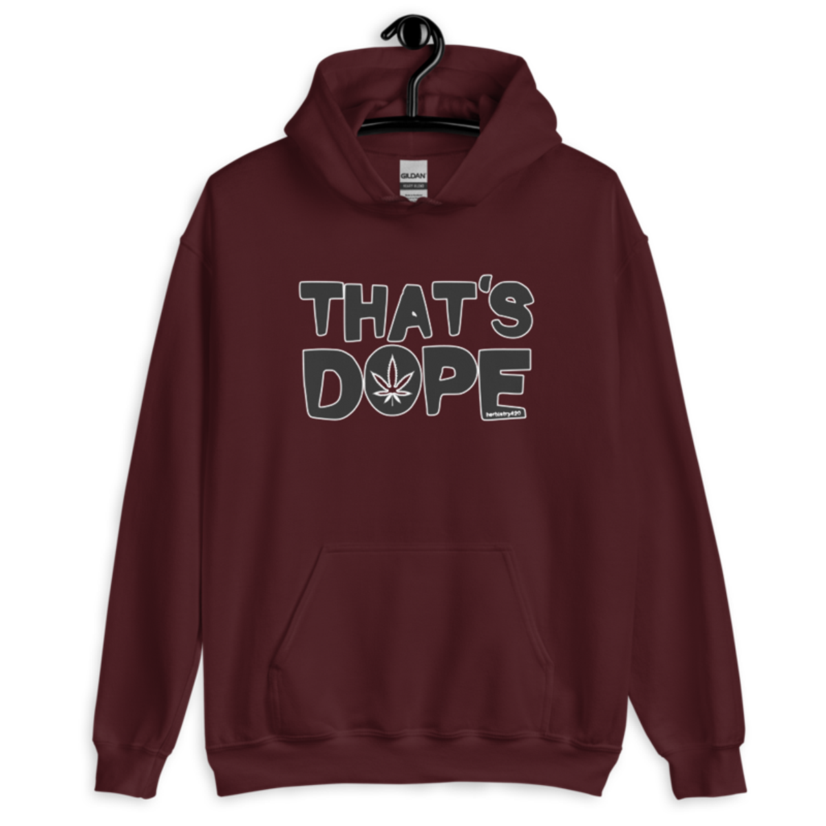 That's Dope – Unisex Hoodie — maroon