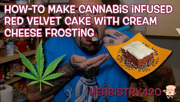 cannabis infused red velvet cake recipe