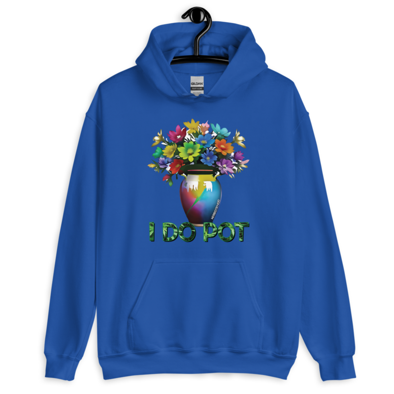 I Do Pot – Unisex Hoodie — royal