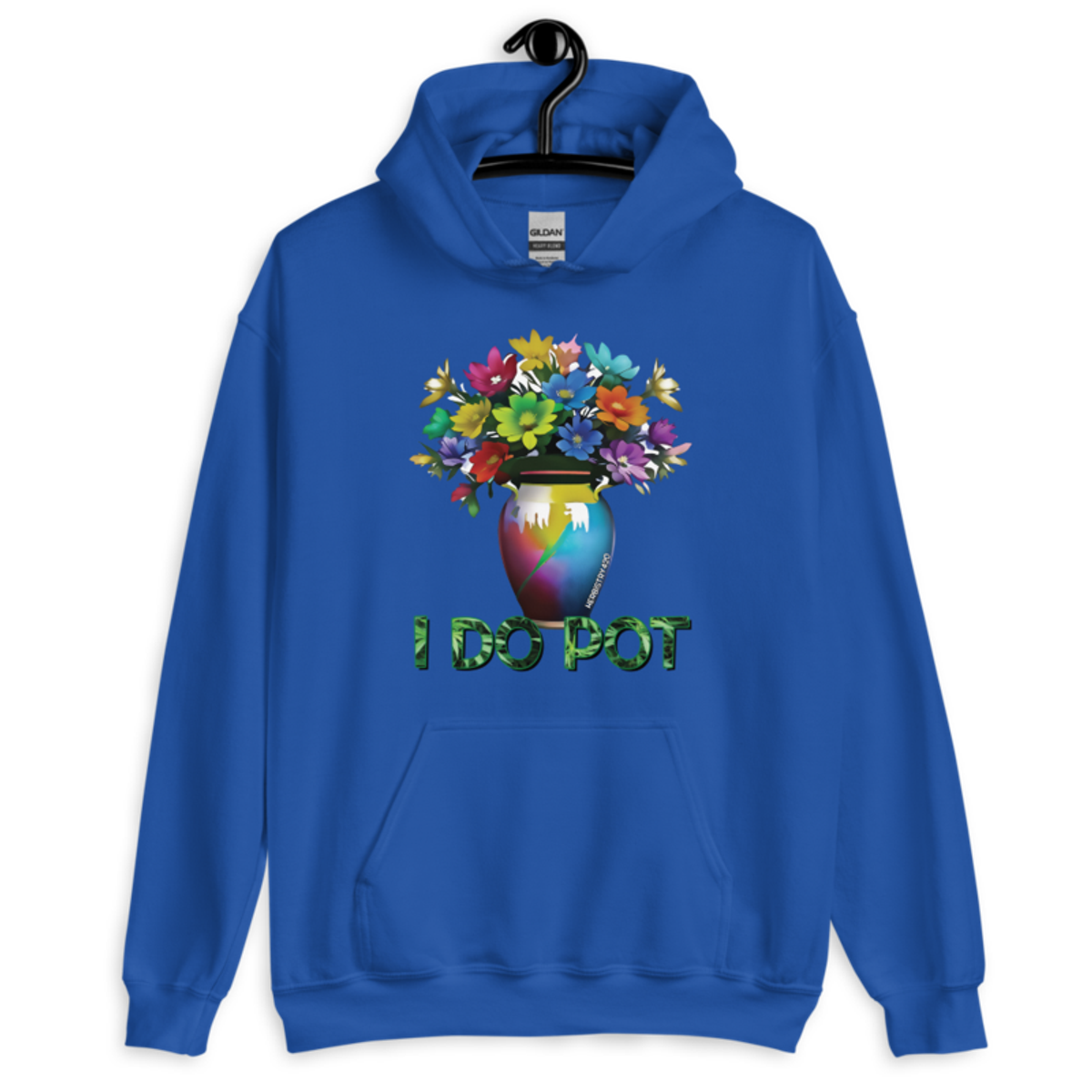 I Do Pot – Unisex Hoodie — royal