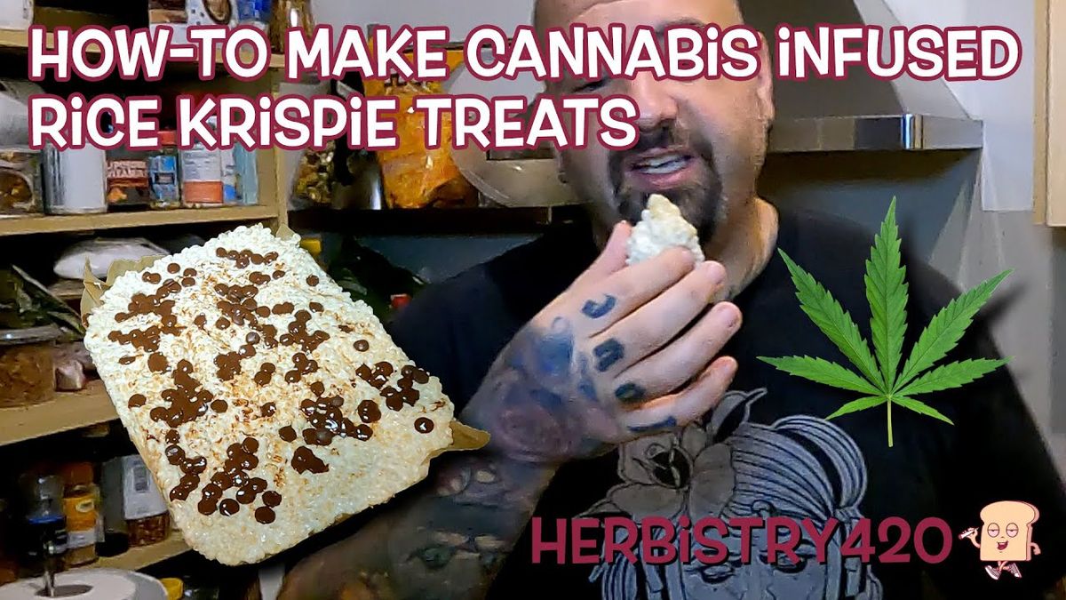 cannabis infused rice krispie treats