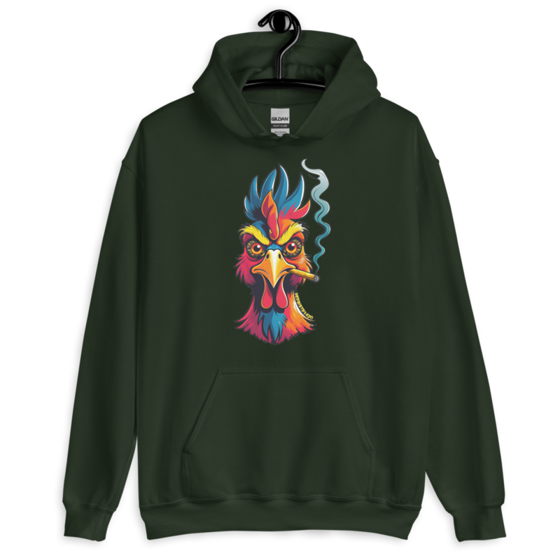 Fried Chicken – Unisex Hoodie — forest green