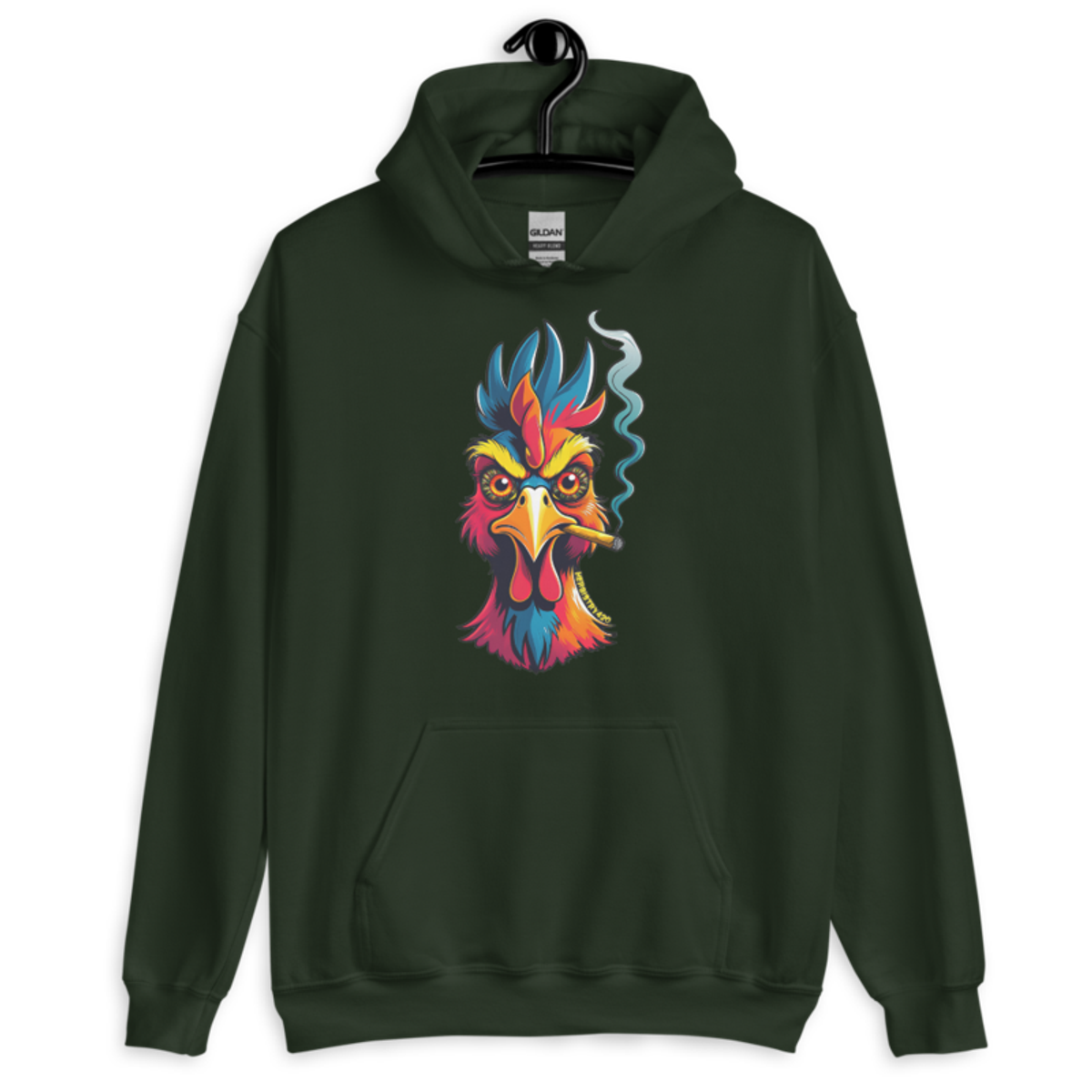 Fried Chicken – Unisex Hoodie — forest green