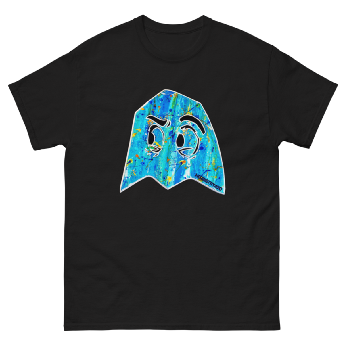 Blue Ghost – Unisex Classic Tee — black