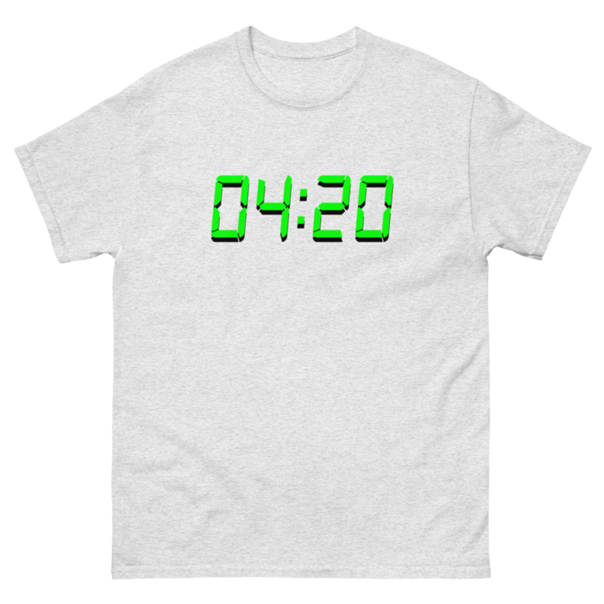04:20 Digital – Unisex Classic Tee — ash