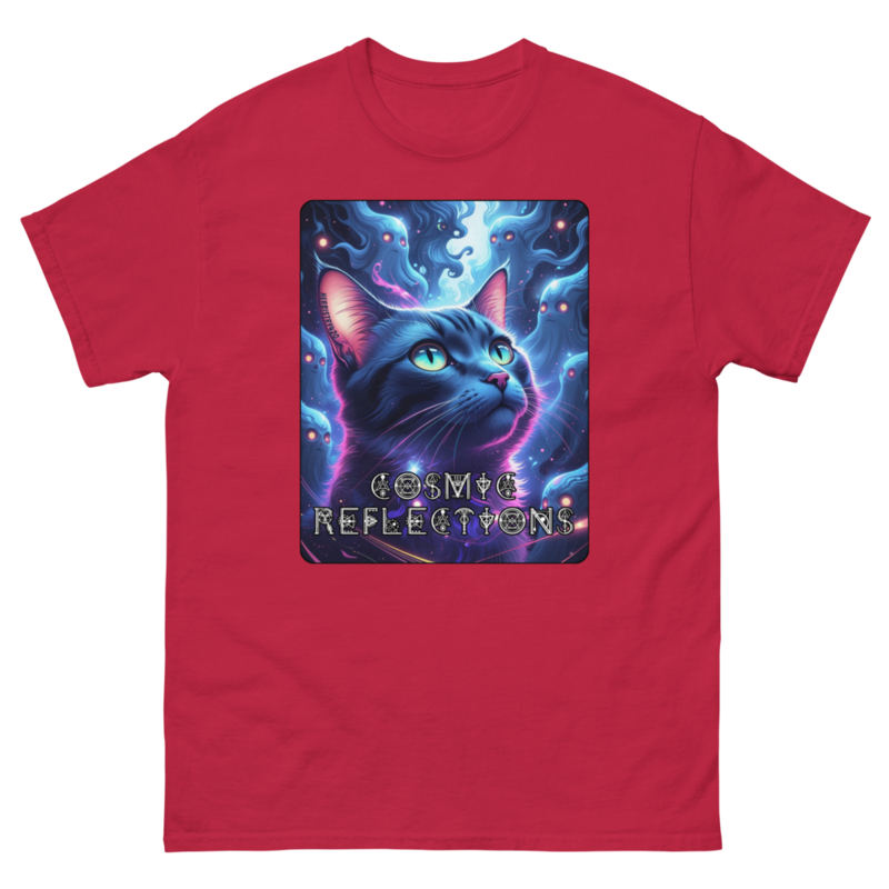 Cosmic Reflections – Unisex classic tee — cardinal