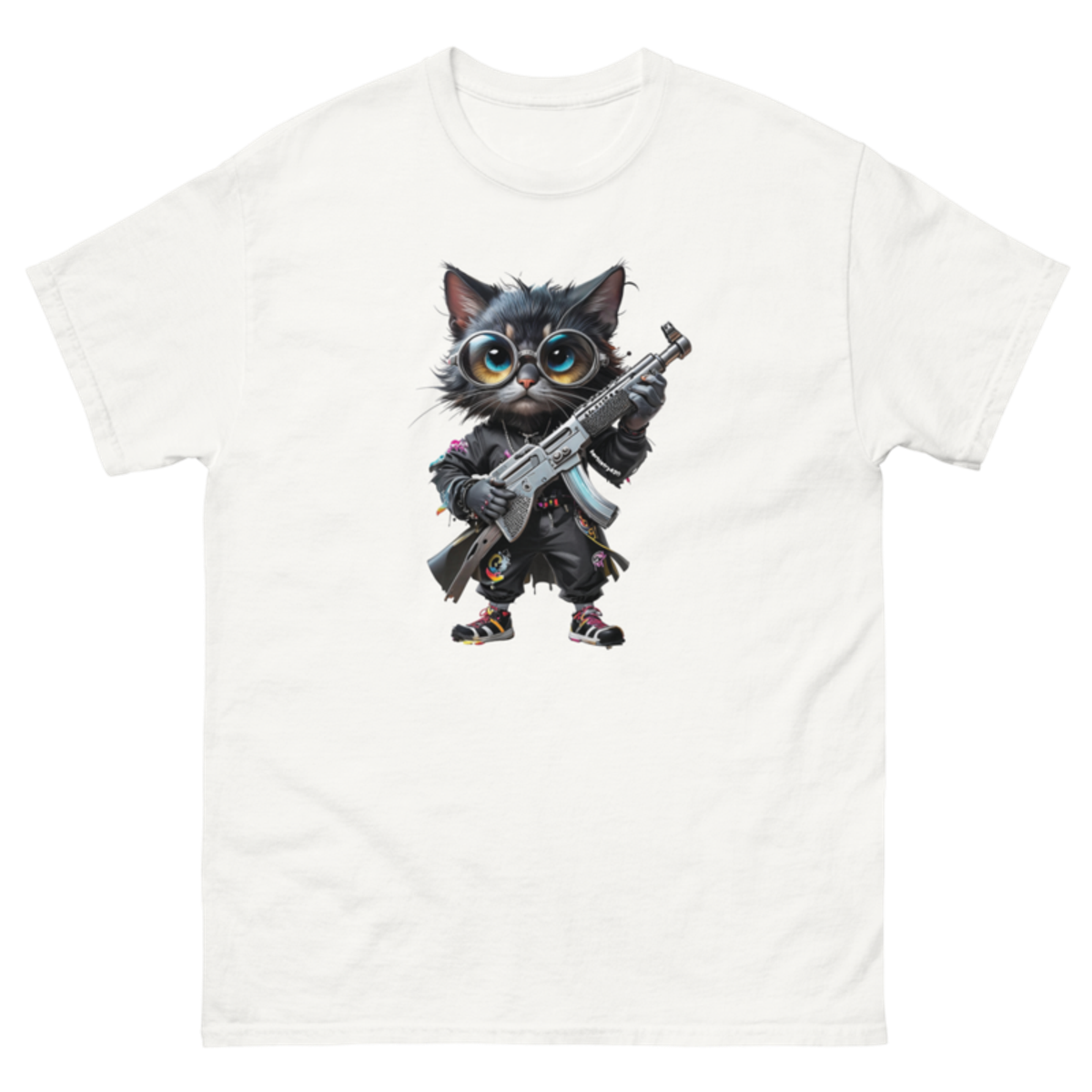 OG Cat – Unisex classic tee — white