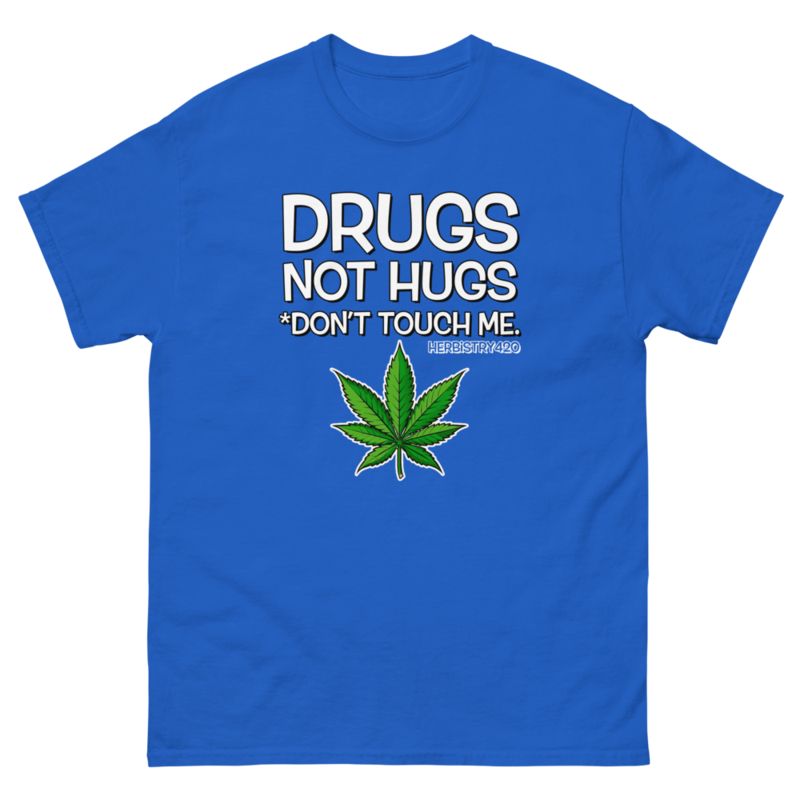 Don't Touch Me – Unisex Classic Tee — royal