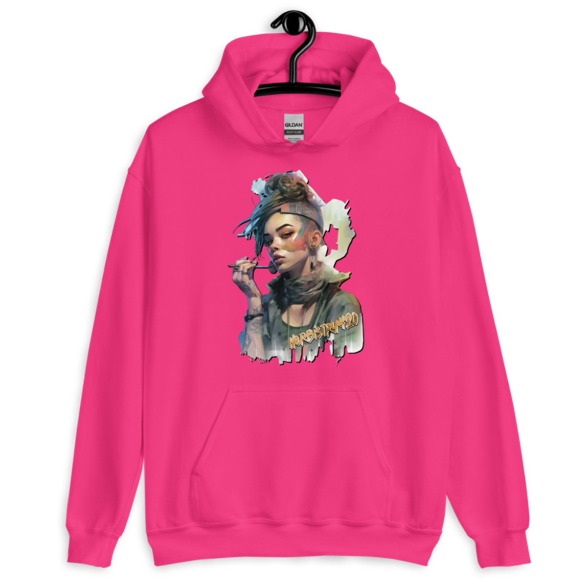 Steampunk Girl 2 – Unisex Hoodie — heliconia