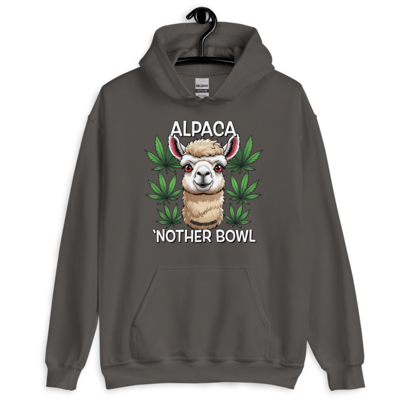 Alpaca 'Nother Bowl – Unisex Hoodie — charcoal
