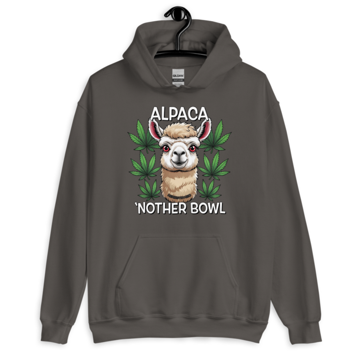 Alpaca 'Nother Bowl – Unisex Hoodie — charcoal