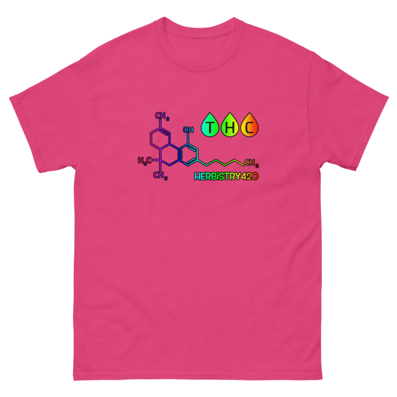 THC Molecule – Unisex Classic Tee — heliconia