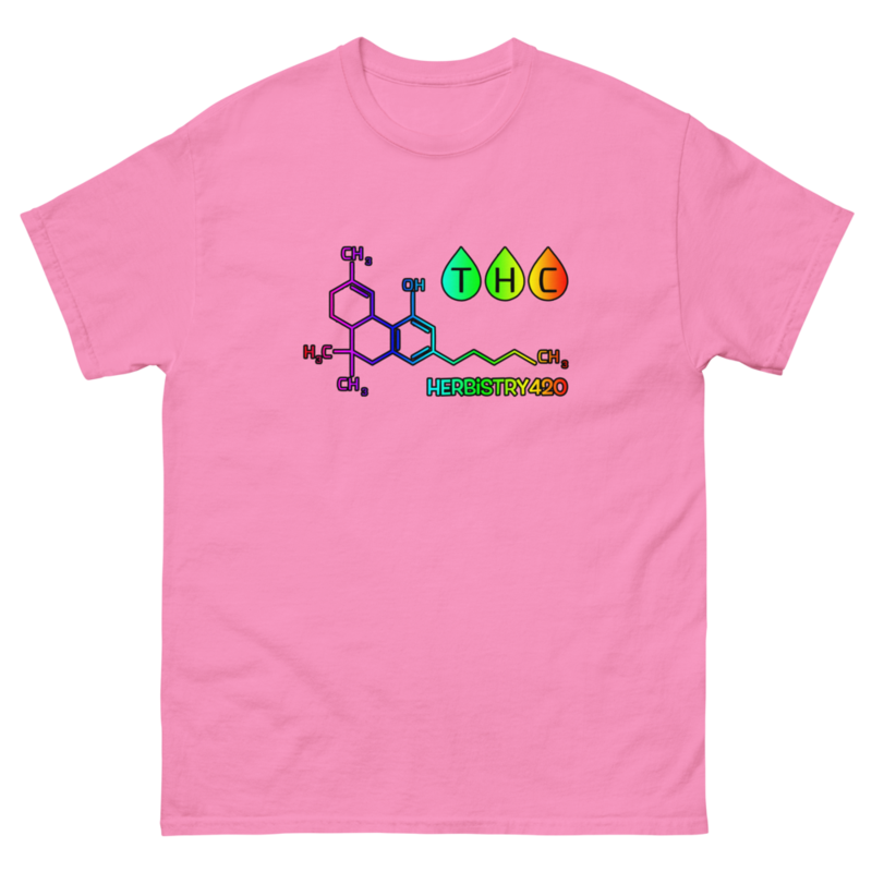 THC Molecule – Unisex Classic Tee — azalea