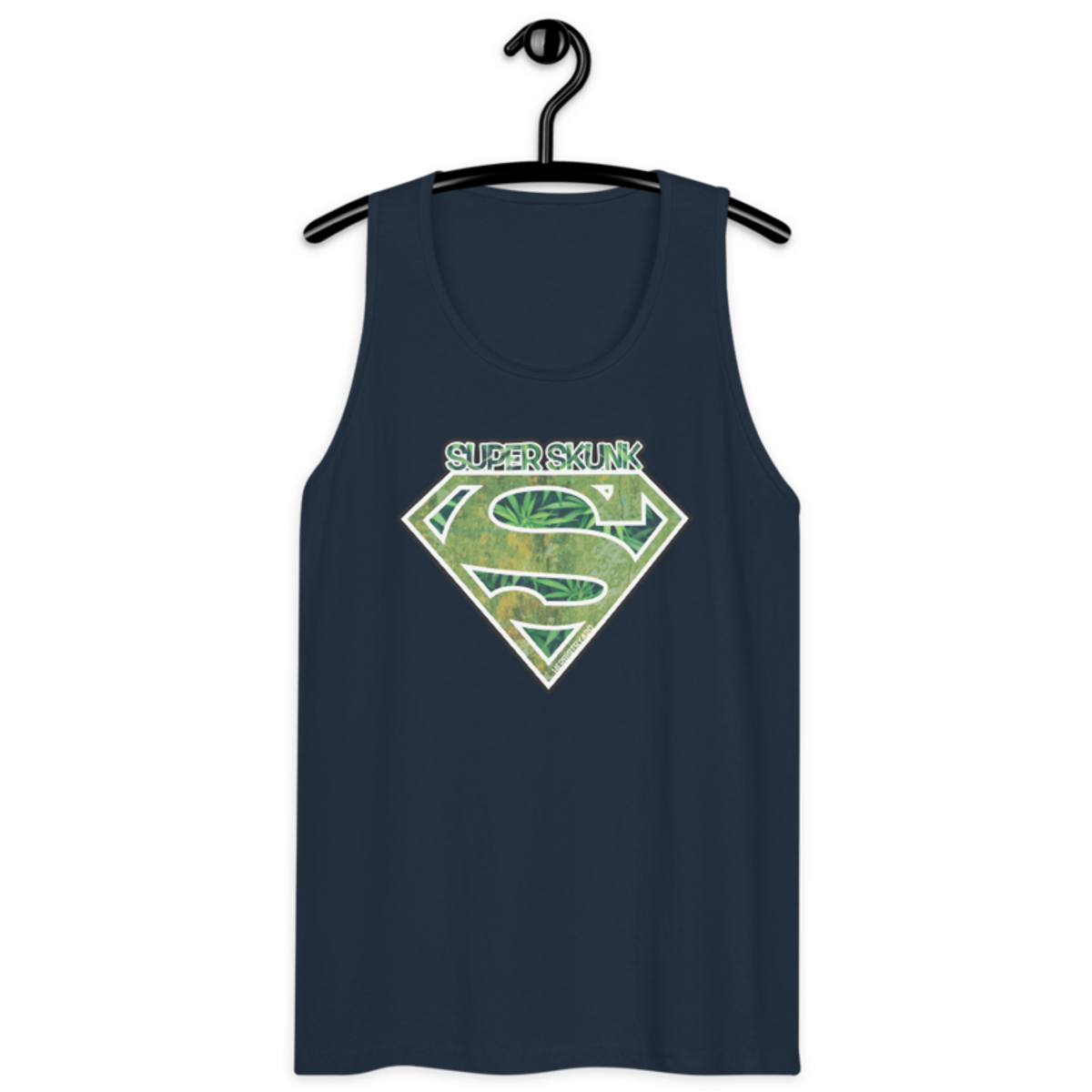 420 Hands – Men’s premium tank top — navy