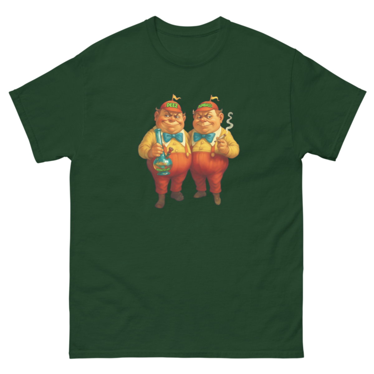 D & D – Unisex classic tee — forest green