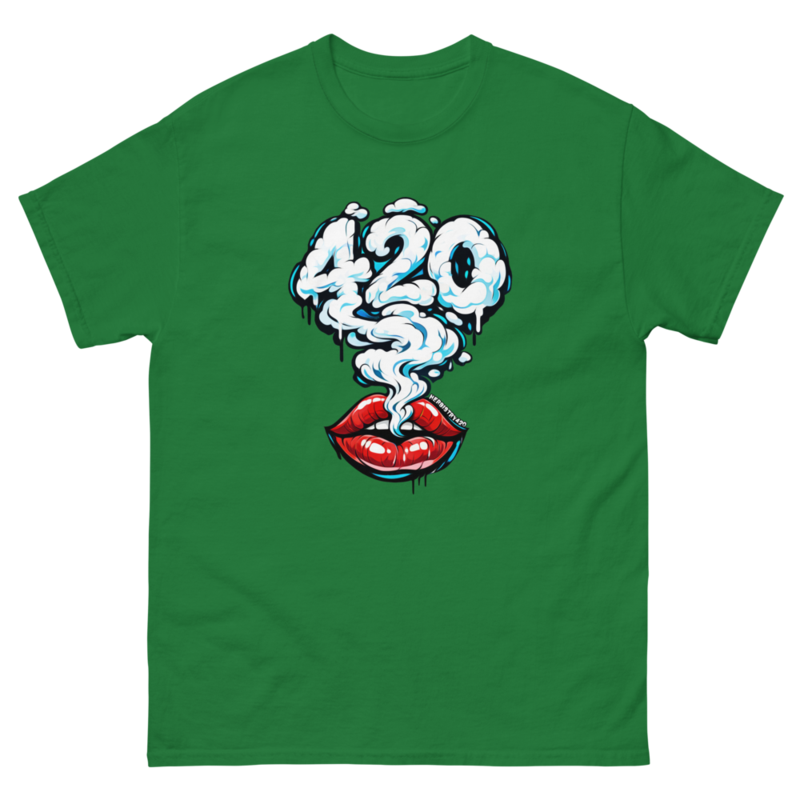 Those Lips – Unisex classic tee — turf green