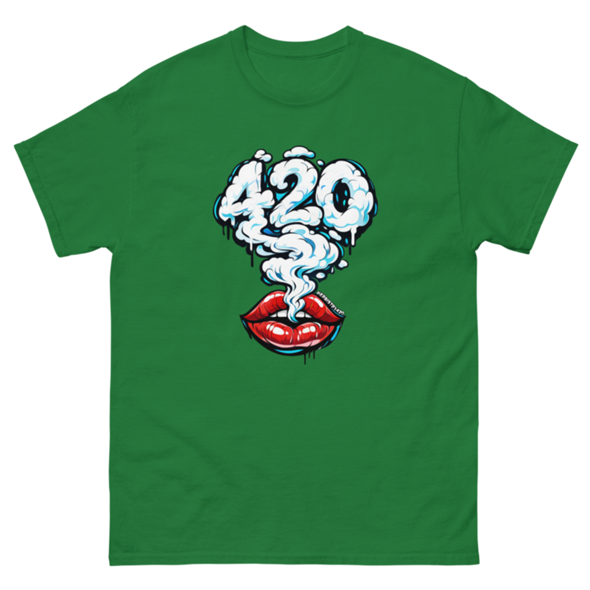 Those Lips – Unisex classic tee — turf green