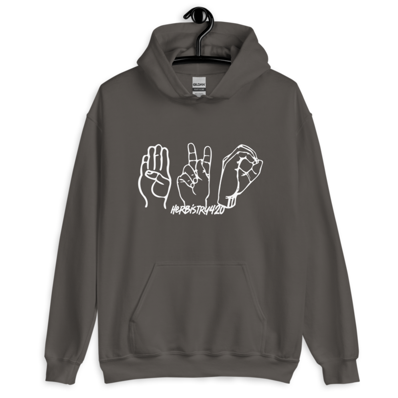 420 Hands – Unisex Hoodie — charcoal