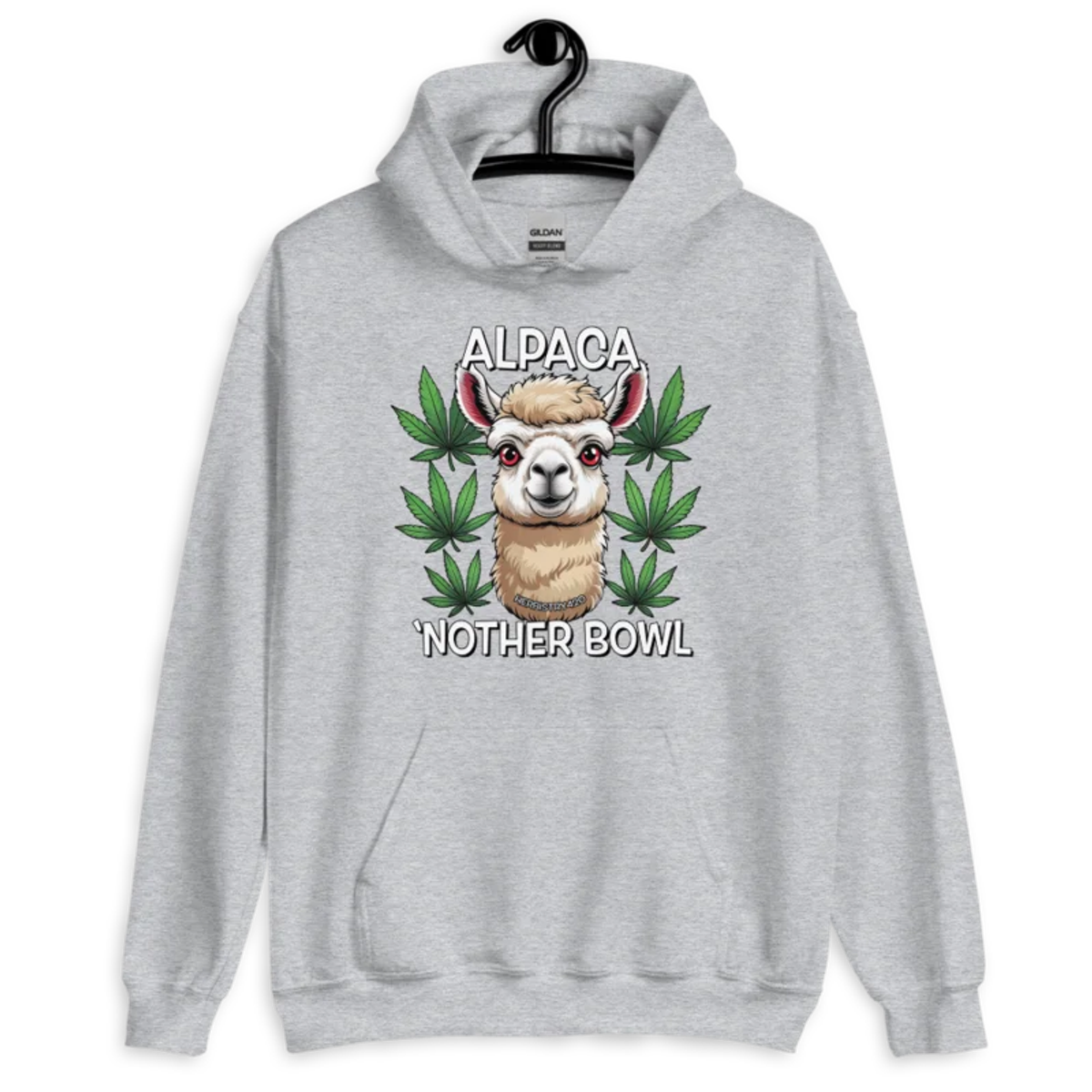 Alpaca 'Nother Bowl – Unisex Hoodie — sport grey