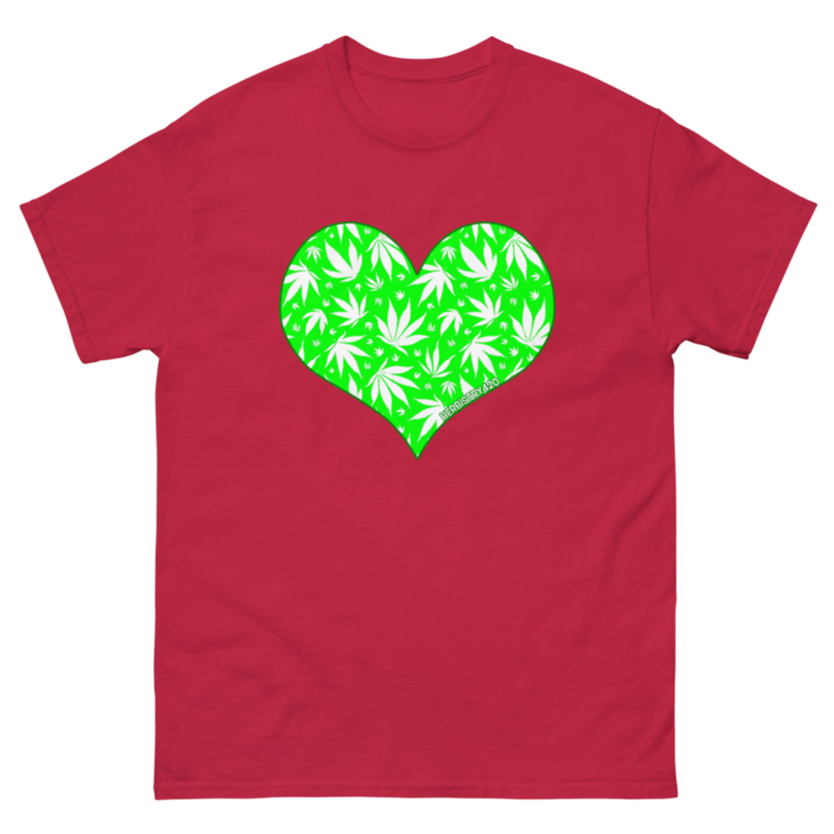 Love Weed – Unisex Classic Tee — cardinal