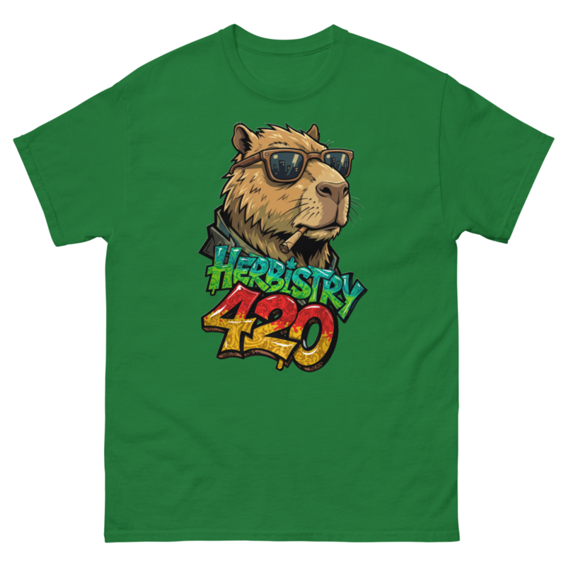 Cappy Life – Unisex classic tee — turf green