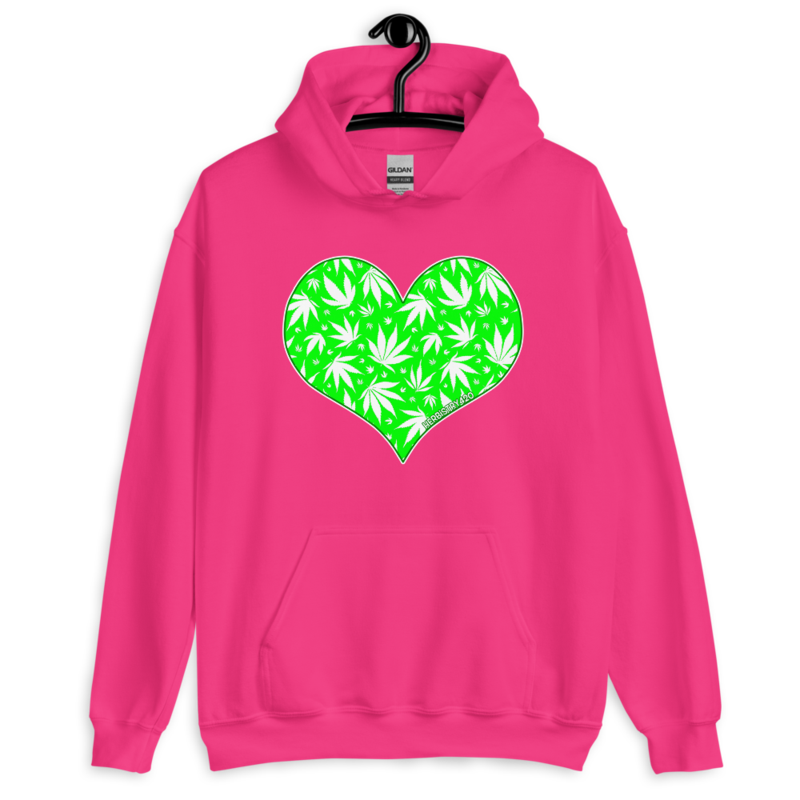 Love Weed – Unisex Hoodie — heliconia