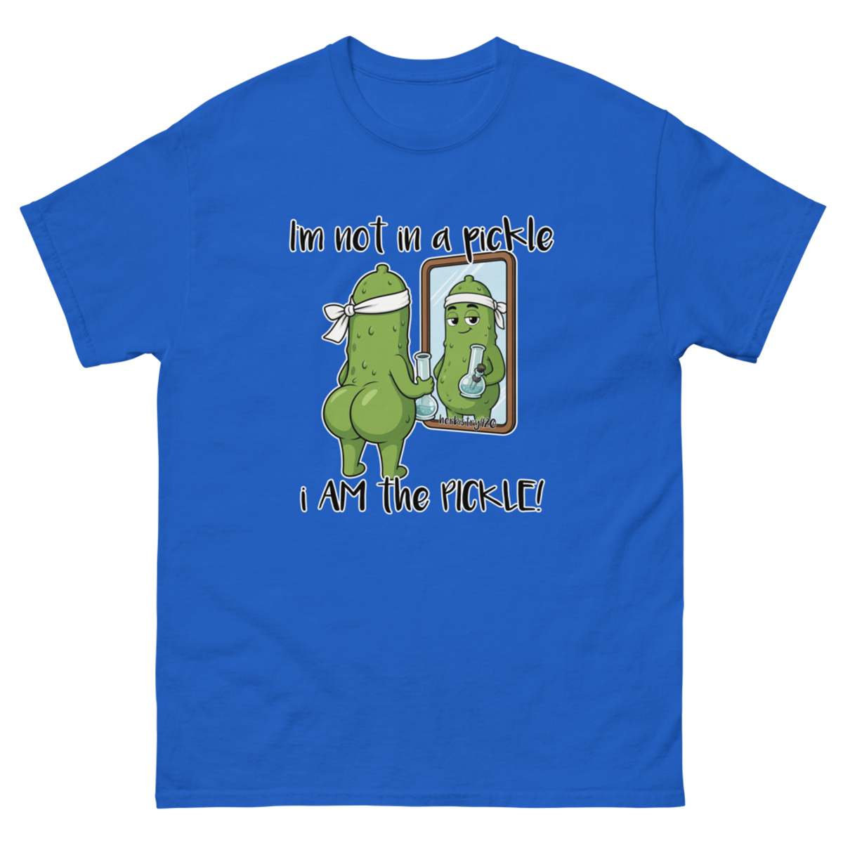 I Am The Pickle – Unisex Classic Tee — royal