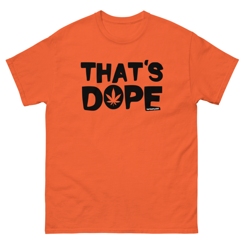 That's Dope – Unisex classic tee — orange