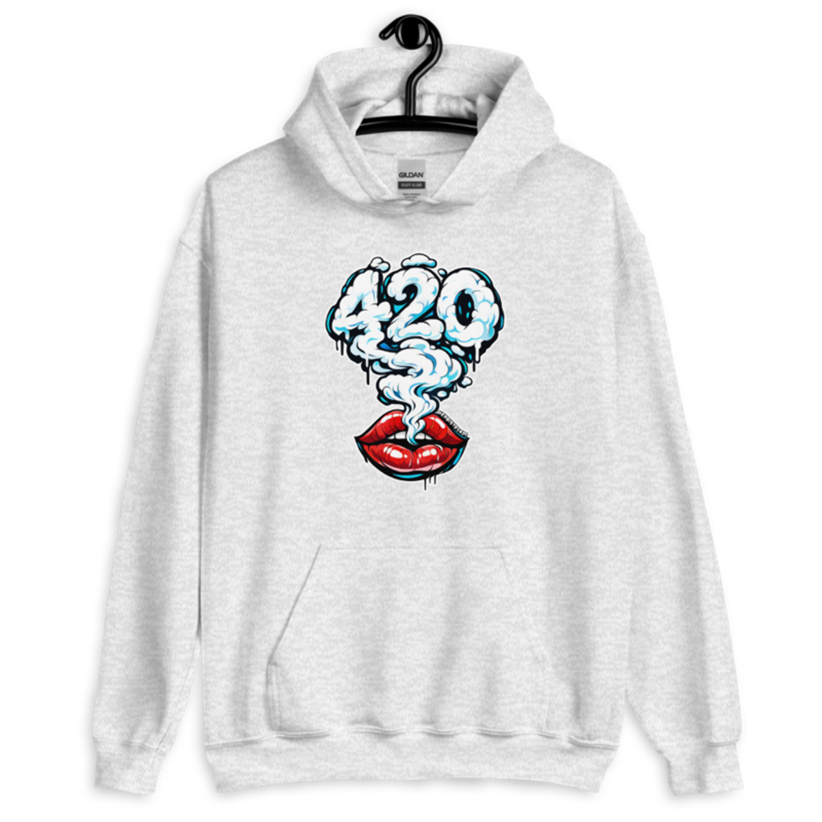 Those Lips – Unisex Hoodie — ash