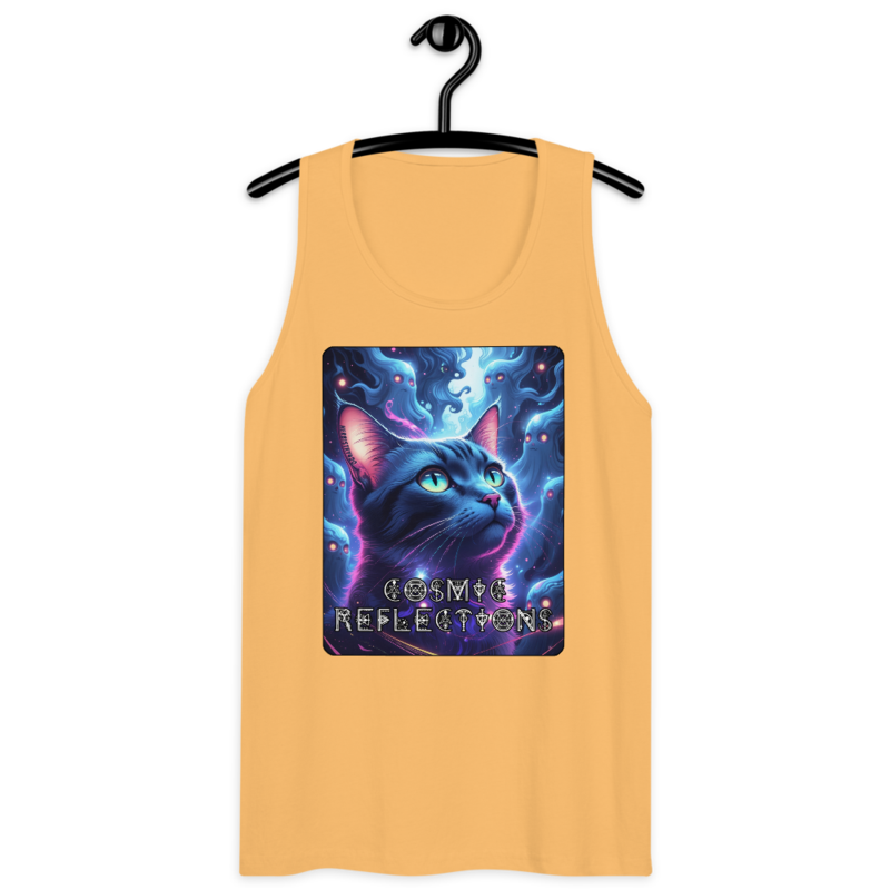 Cosmic Reflections – Men’s Premium Tank Top — squash