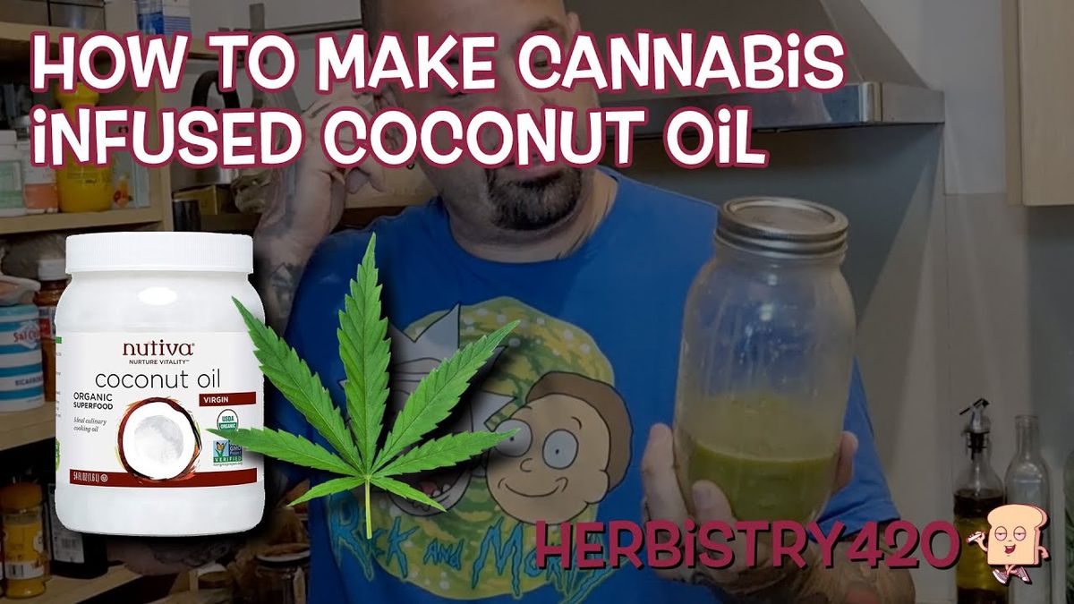 how to make strong cannabis coconut oil