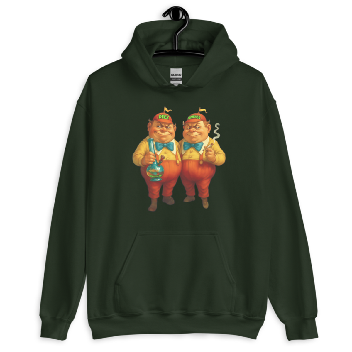 D & D – Unisex Hoodie — forest green