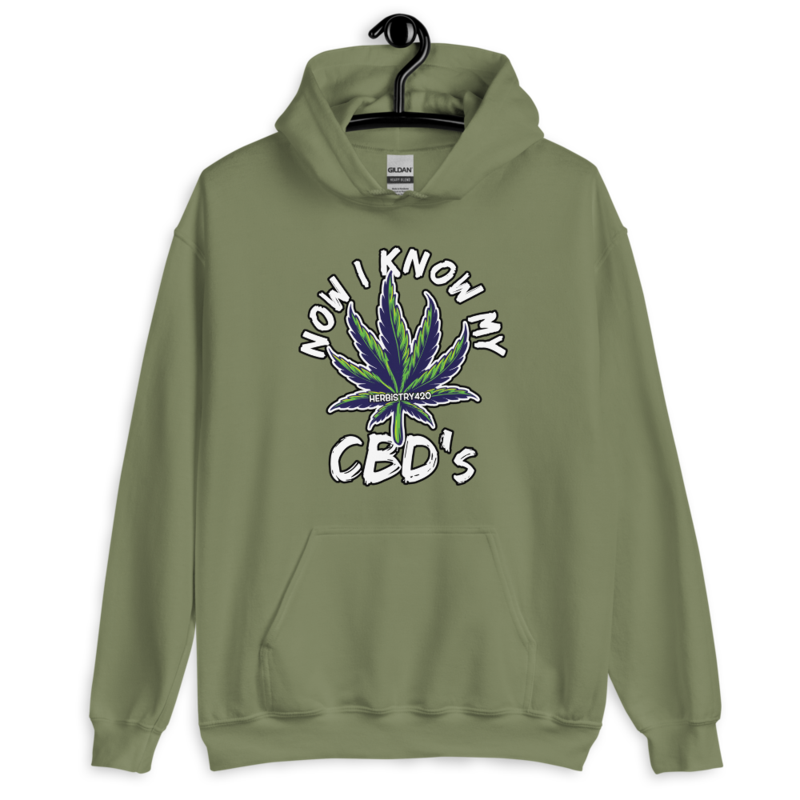 Now I Know My – Unisex Hoodie — military green