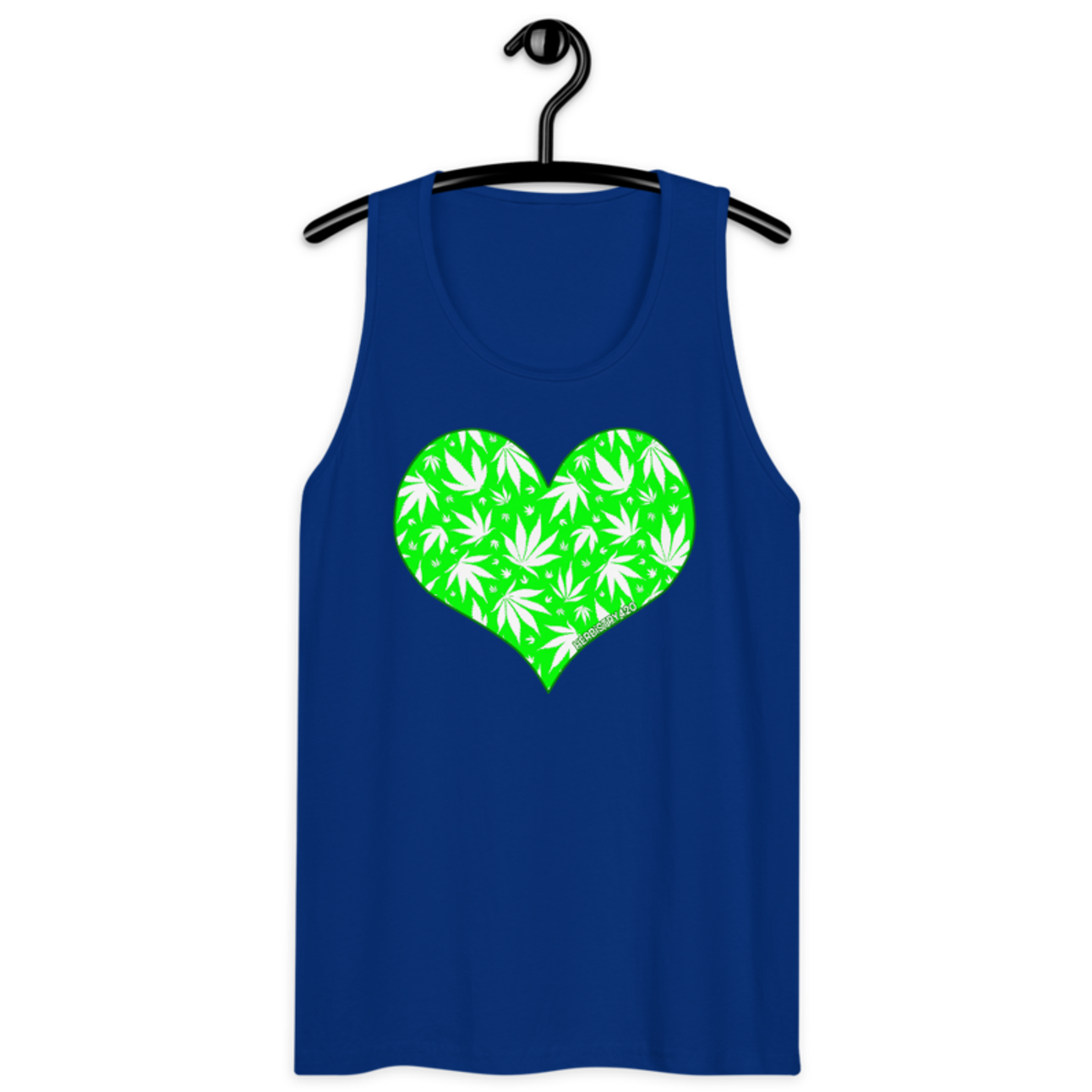 Love Weed – Men’s premium tank top — team royal