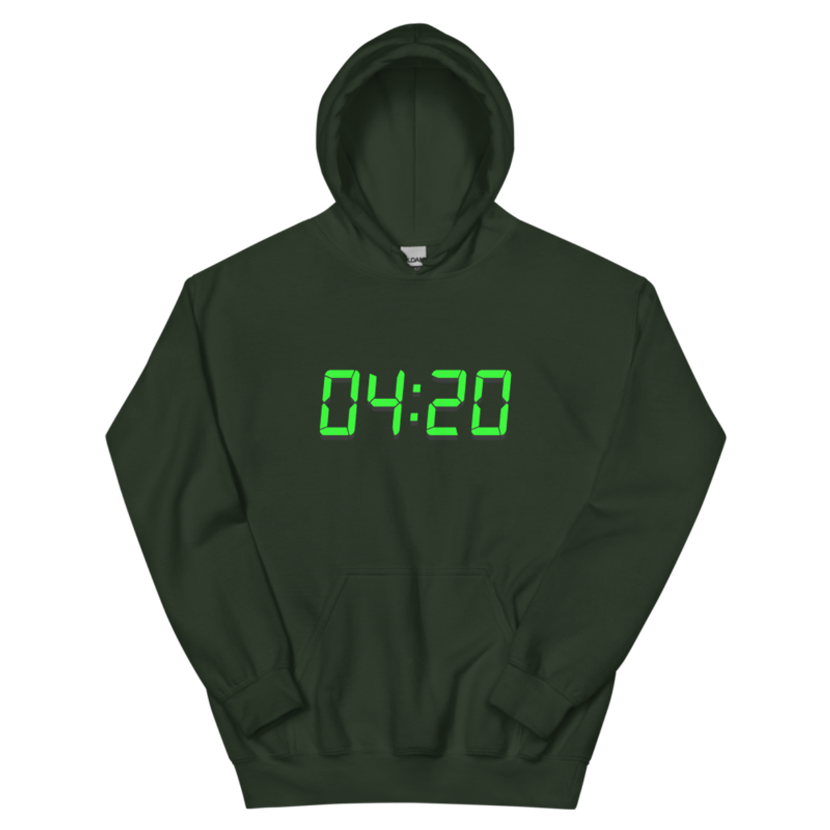 04:20 Digital – Unisex Hoodie — forest green