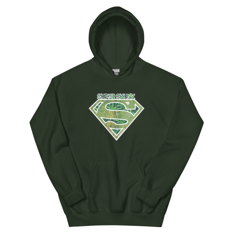 Super Skunk – Unisex Hoodie — forest green