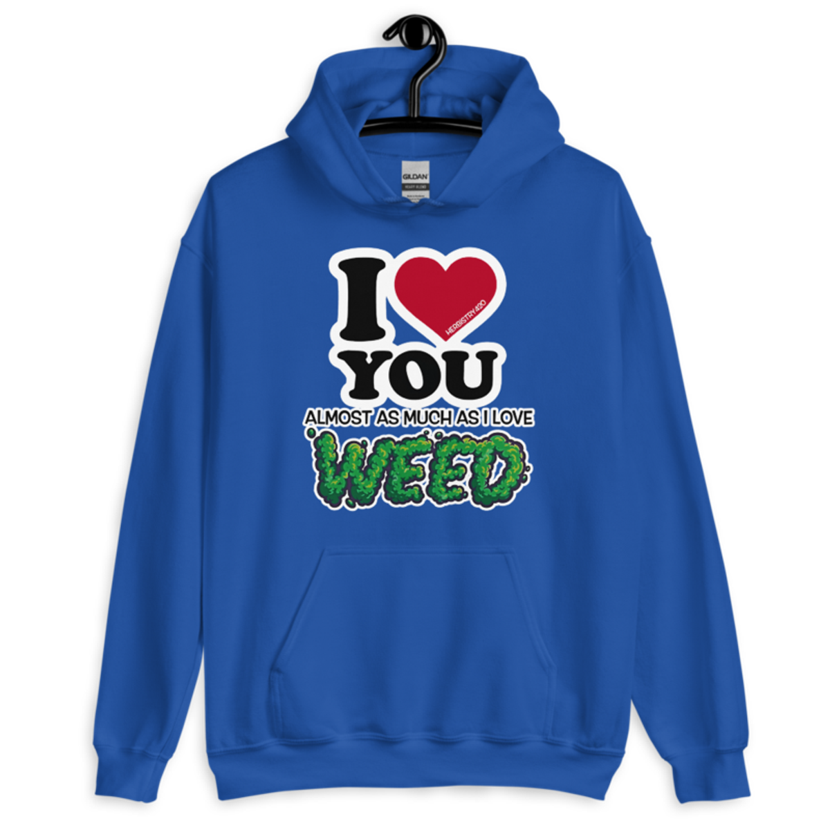 I Love You Almost – Unisex Hoodie — royal