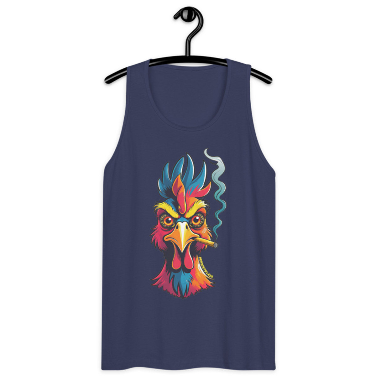 Fried Chicken – Men’s premium tank top — harbor blue