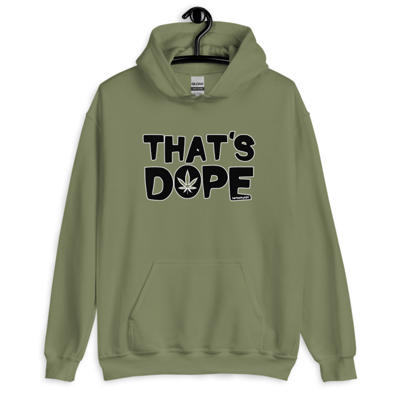 That's Dope – Unisex Hoodie — military green