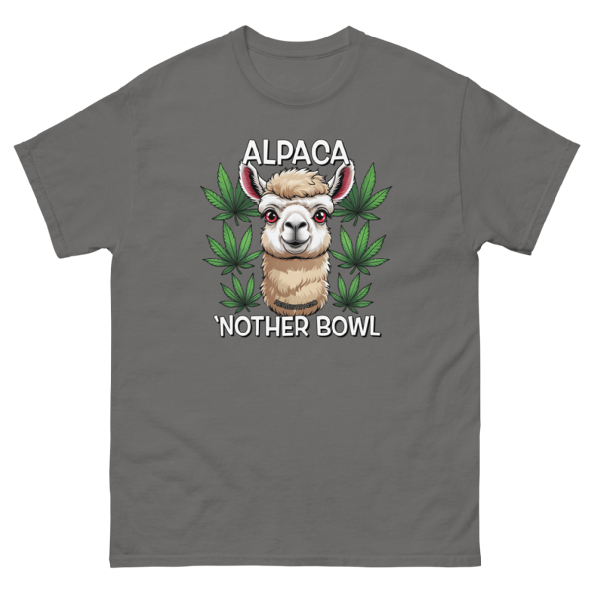 Alpaca 'Nother Bowl – Unisex classic tee — charcoal