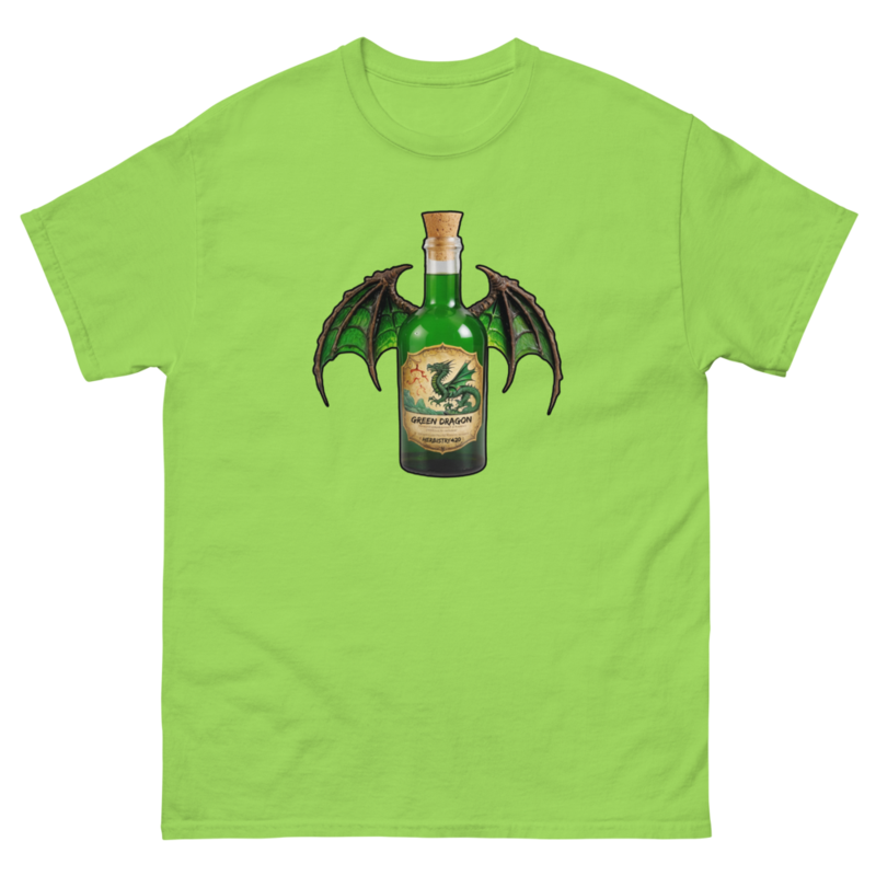 Green Dragon – Unisex classic tee — lime