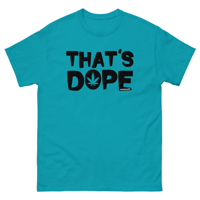 That's Dope – Unisex classic tee — tropical blue