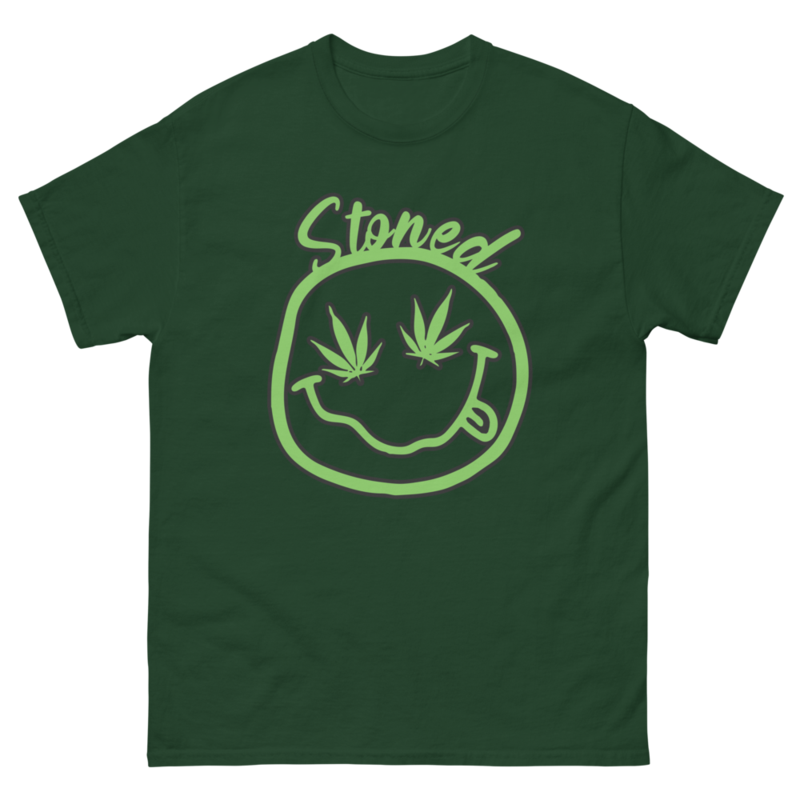 Stoned – Unisex Classic Tee — forest green
